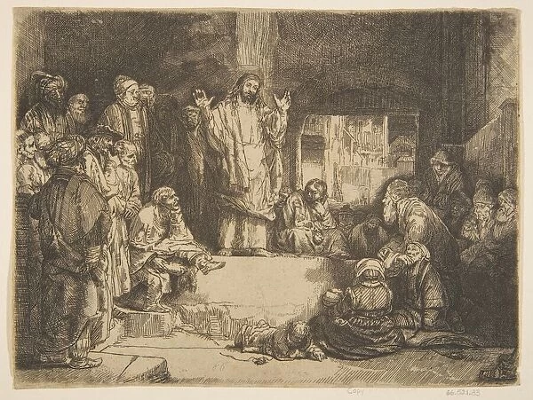 Christ Preaching (La Petite Tombe) (copy). n. d. Creator: Unknown