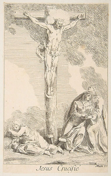 Crucifixion. n. d. Creators: Claude Gillot, Jacques Gabriel Huquier