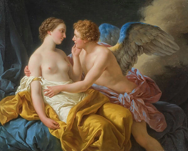 Cupid and Psyche, 1767. Creator: Louis Jean Francois Lagrenee