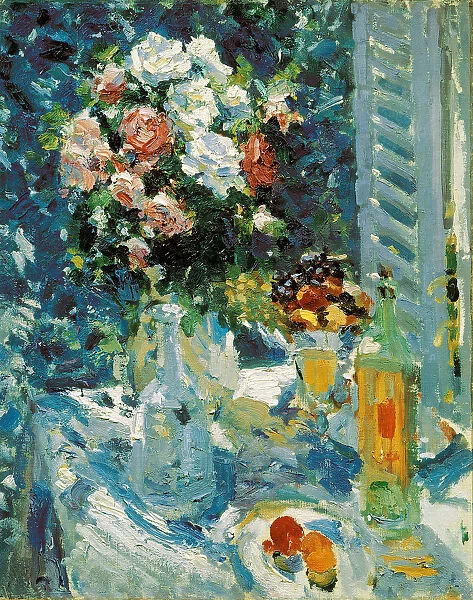 Flowers and Fruits, 1911-1912. Artist: Konstantin Korovin