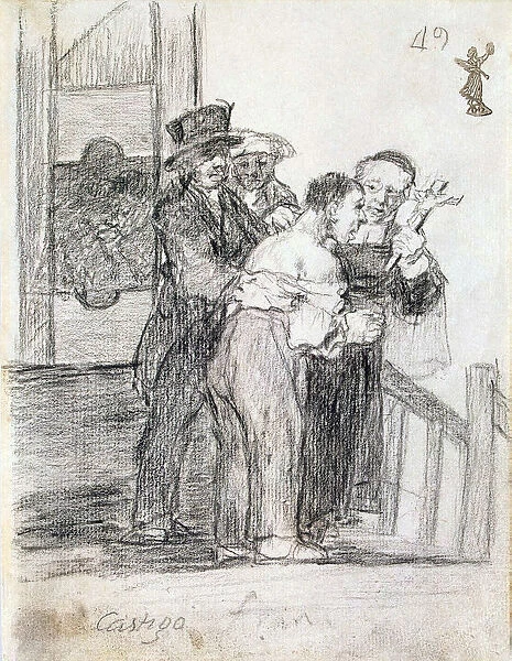 French Penalty, between 1824 and 1828. Artist: Francisco Goya