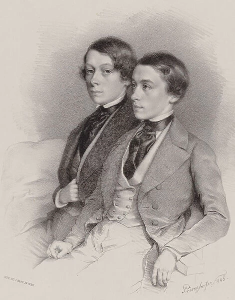 Georg Hellmesberger (1830-1852) and Josef Hellmesberger (1828-1893), 1845