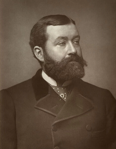 George Robert Sims, British journalist, poet, dramatist and novelist, 1884. Artist: St Jamess Photographic Co
