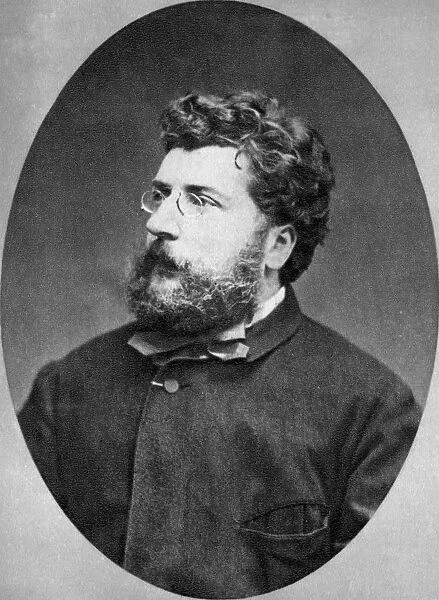 Georges Bizet, French composer, 1874