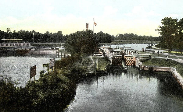 Goring Lock, Oxfordshire, 20th Century