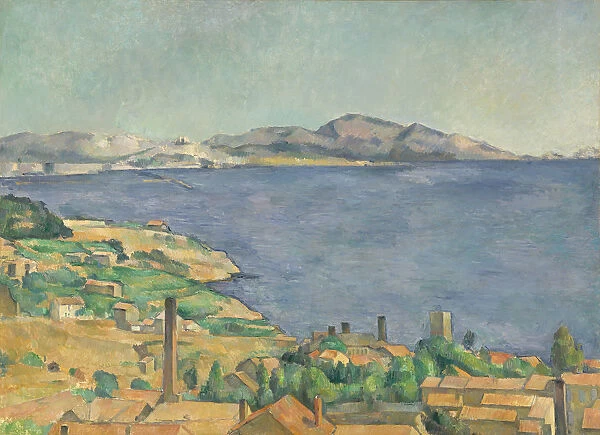 The Gulf of Marseilles Seen from L Estaque, ca. 1885. Creator: Paul Cezanne