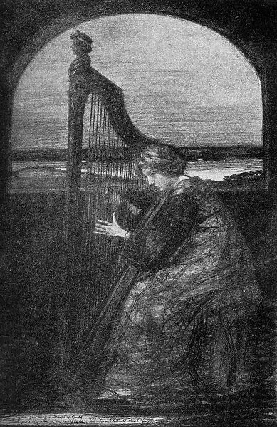 The Harp Player, 1900