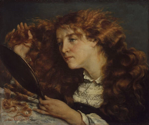 Jo, La Belle Irlandaise, 1865-66. Creator: Gustave Courbet