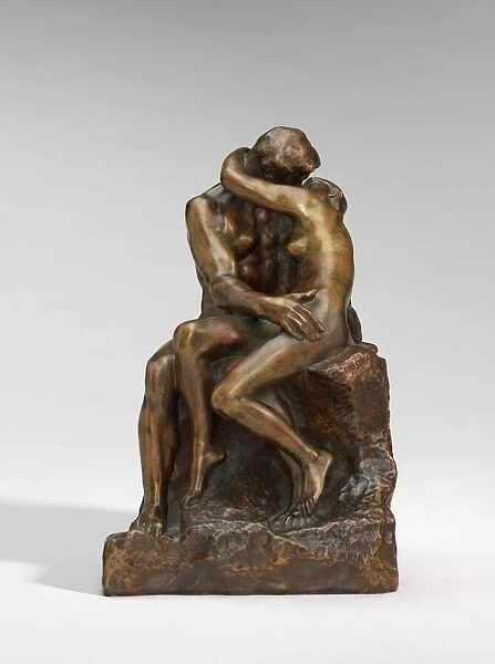 The Kiss (Le Baiser), model 1880-1887, cast c. 1898  /  1902. Creator: Auguste Rodin