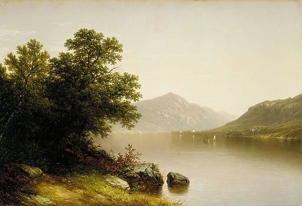 Lake George, 1857. Creator: John William Casilear