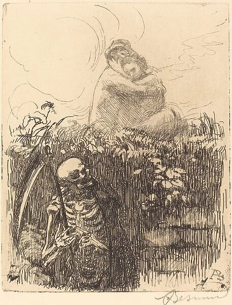 On the Lookout (Aux aguets), 1900. Creator: Paul Albert Besnard