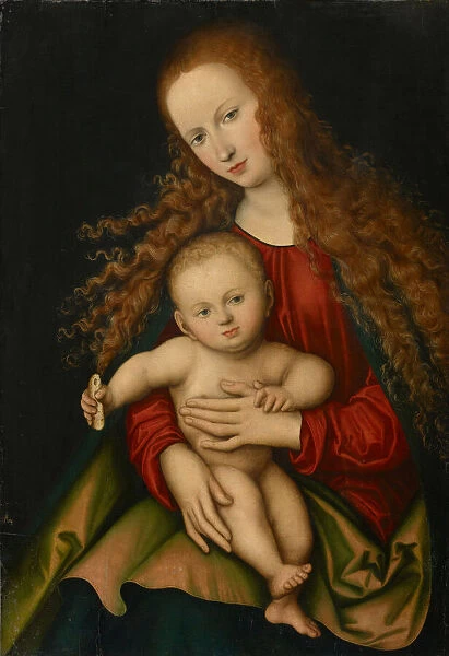 Madonna and Child, 1529. Creator: Cranach, Lucas, the Elder (1472-1553)