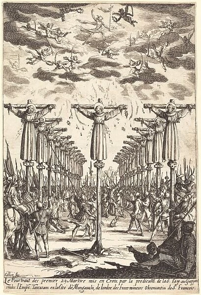 The Martyrs of Japan, c. 1627  /  1628. Creator: Jacques Callot