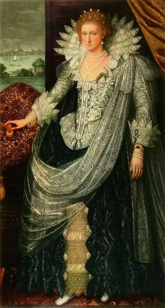 Mary Sidney, Countess of Pembroke, c1600, (1942). Creator: Paulus van Somer
