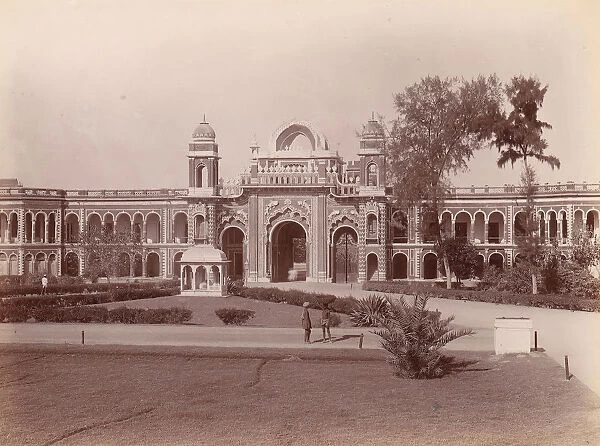 Mermaid Gateway, Kaiser Bagh, Lucknow, India, 1860s-70s. Creator: Unknown