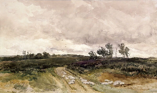 Moorland Scene, 1878. Artist: Thomas Collier