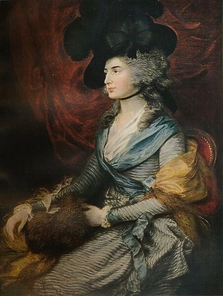Mrs Siddons, 1785. Artist: Thomas Gainsborough