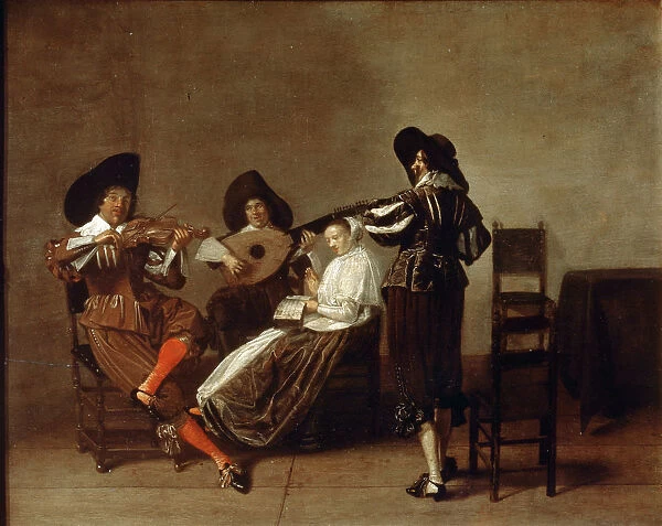 Musical Evening, early 17th century. Artist: Master of Haarlem