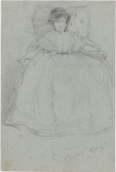 Nelly, 1867-1870. Creator: James Abbott McNeill Whistler