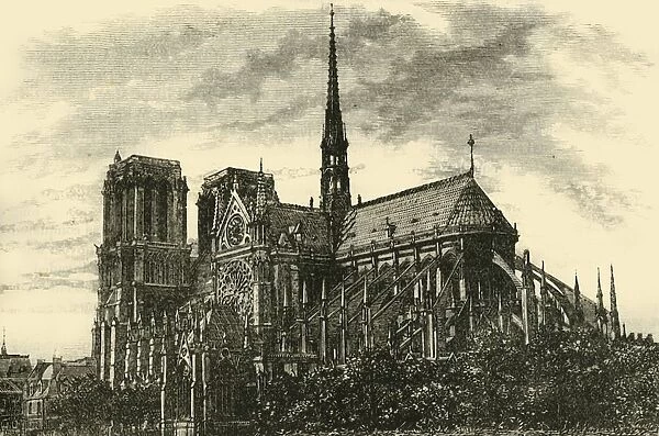 Notre Dame, 1890. Creator: Unknown