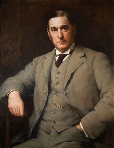 Portrait of Alderman Charles Gabriel Beale, 1901. Creator: Walter William Ouless