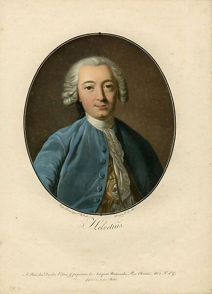 Portrait of Claude Adrien Helvetius (1715-1771), 1793-1794