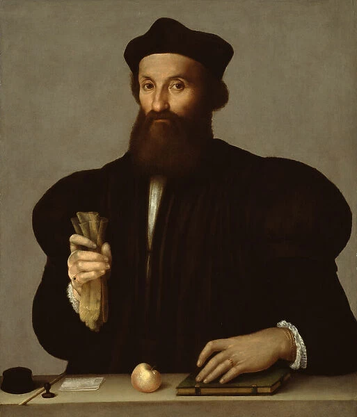 Portrait of a Gentleman, 1530  /  50. Creator: Raphael