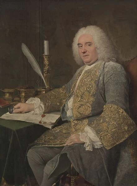 Portrait of Jean-Gabriel du Theil at the Signing of the Treaty of Vienna, 1738-1740