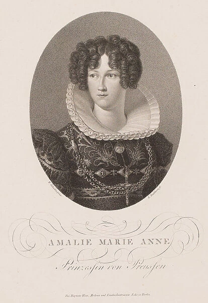 Princess Marianne of Prussia (1785-1846), after 1812. Creator: Schadow, Friedrich Wilhelm