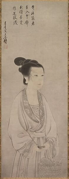 Rei Shojo (Ling Zhaonu), 1500s. Creator: Shunoku S?en (Japanese, 1529-1611)