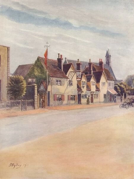 Ripley, The Anchor Inn, 1911, (1914). Artist: Jamess Ogilvy