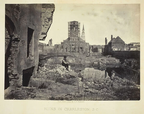 Ruins in Charleston, S. C. 1865  /  66. Creator: George N. Barnard