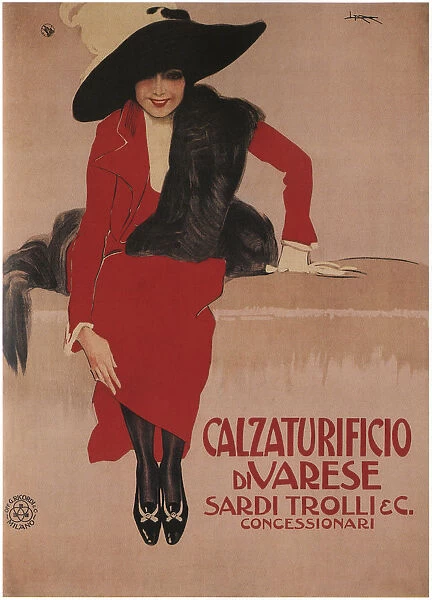 Sardi Trolli Shoes, 1897. Artist: Mataloni, Giovanni (1869-1944)