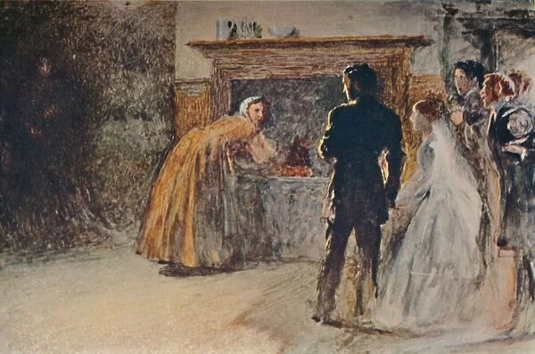 Scene from Jane Eyre, c1870, (c1950). Creator: Fred Walker
