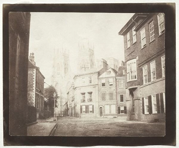 A Scene in York, 1845. Creator: William Henry Fox Talbot (British, 1800-1877)