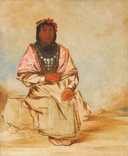 A Seminole Woman, 1838. Creator: George Catlin