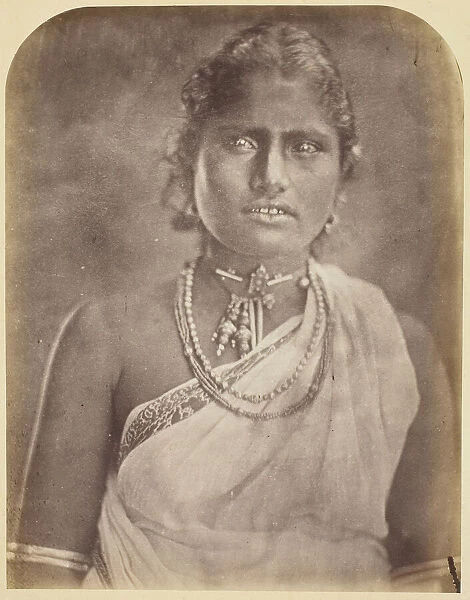 Sinhalese Woman, 1875  /  78. Creator: Julia Margaret Cameron