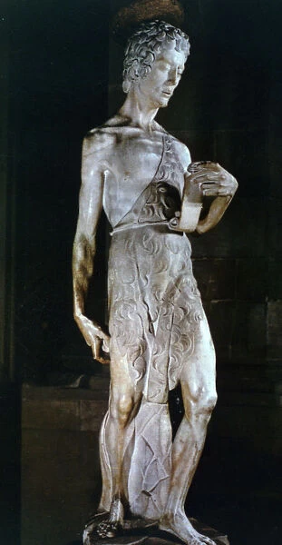 St John the Baptist, c1420-1460. Artist: Donatello
