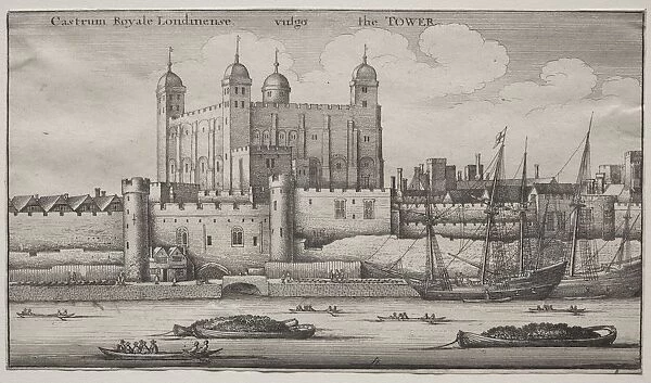 The Tower, London. Creator: Wenceslaus Hollar (Bohemian, 1607-1677)
