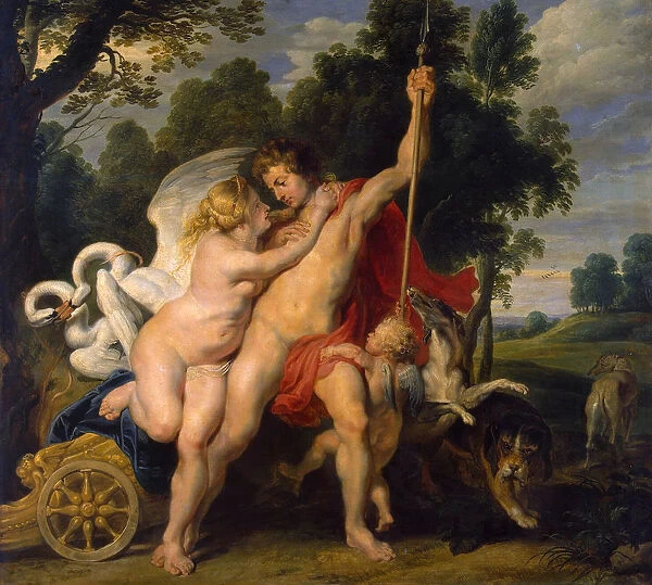 Venus and Adonis, c1614. Artist: Peter Paul Rubens