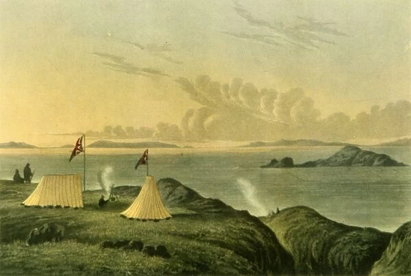 View of the Arctic Sea from the Mouth of the Copper Mine River, Midnight, July 1821, (1946)