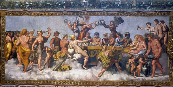 Wedding Banquet of Cupid and Psyche, 1517. Creator: Raphael (Raffaello Sanzio da Urbino)