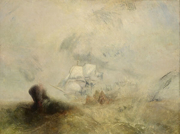 Whalers, ca. 1845. Creator: JMW Turner
