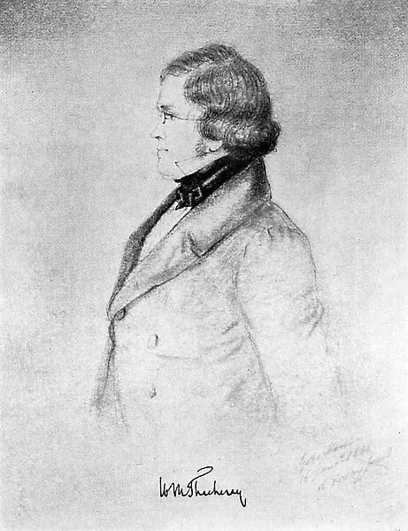 William Makepeace Thackeray, Anglo-Indian novelist, (1912)