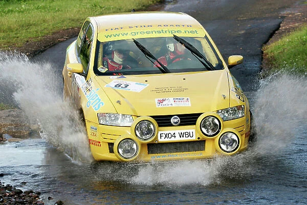 2004 British Rally Championship Shaun Woffinden Jim Clark Rally 2004 World Copyright Ebrey / LAT Photographic