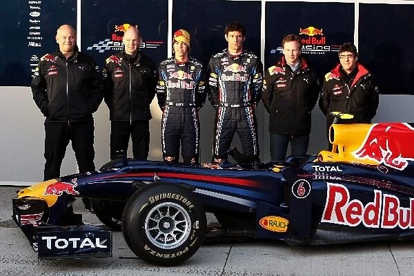 Formula One World Championship: Rob Marshall Red Bull Racing Chief Designer with Adrian Newey Red Bull Racing Chief Technical Officer; Sebastian