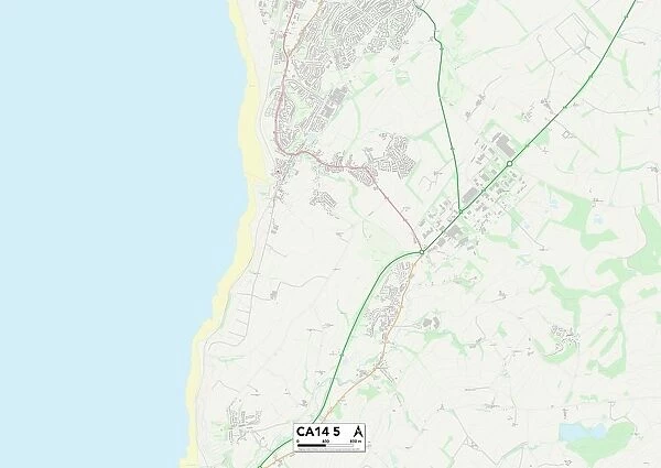 Allerdale CA14 5 Map