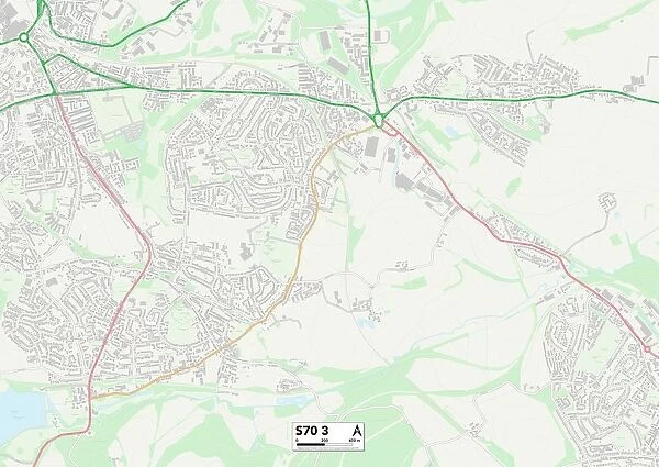 Barnsley S70 3 Map