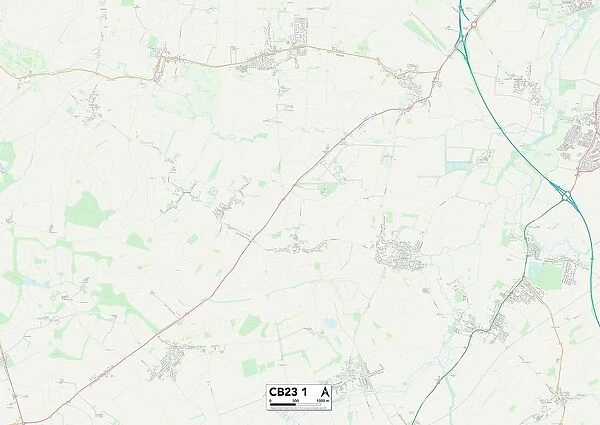 Cambridge CB23 1 Map