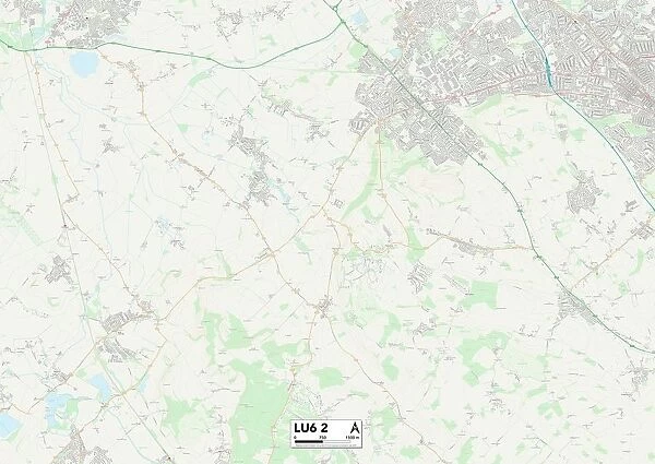 Central Bedfordshire LU6 2 Map